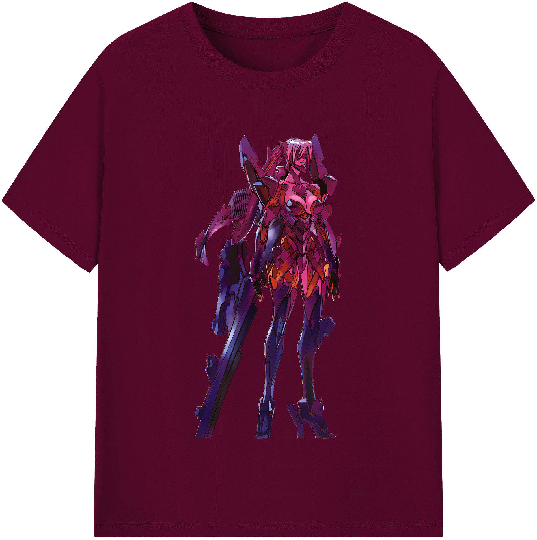 （画像用） EVA 新世紀エヴァンゲリオン レディースカジュアルプリントTシャツ（綿100％）